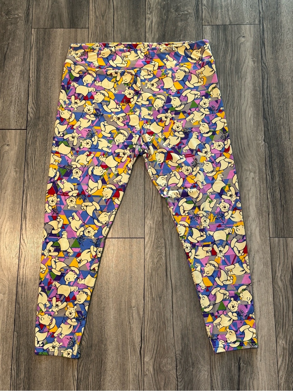 LuLaRoe Disney Winnie the Pooh TC2 Tall & Curvy Leggings